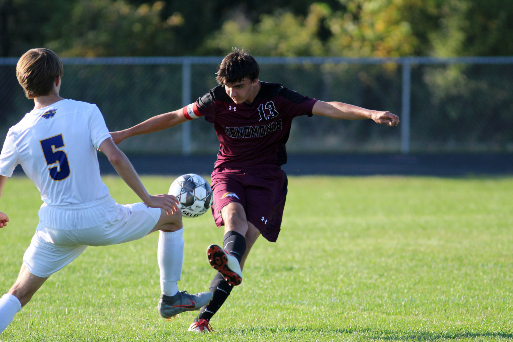 Rice Lake at Menomonie boys soccer 9-17-19